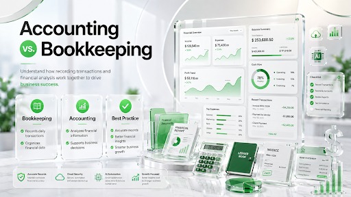 Accounting vs Bookkeeping Explained in Plain English ma chaudary