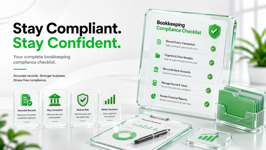 Essential Bookkeeping Compliance Checklist for Businesses Ma chaudary
