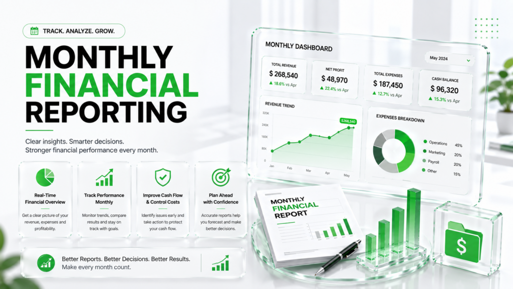 Why Monthly Financial Reporting Matters for Growth